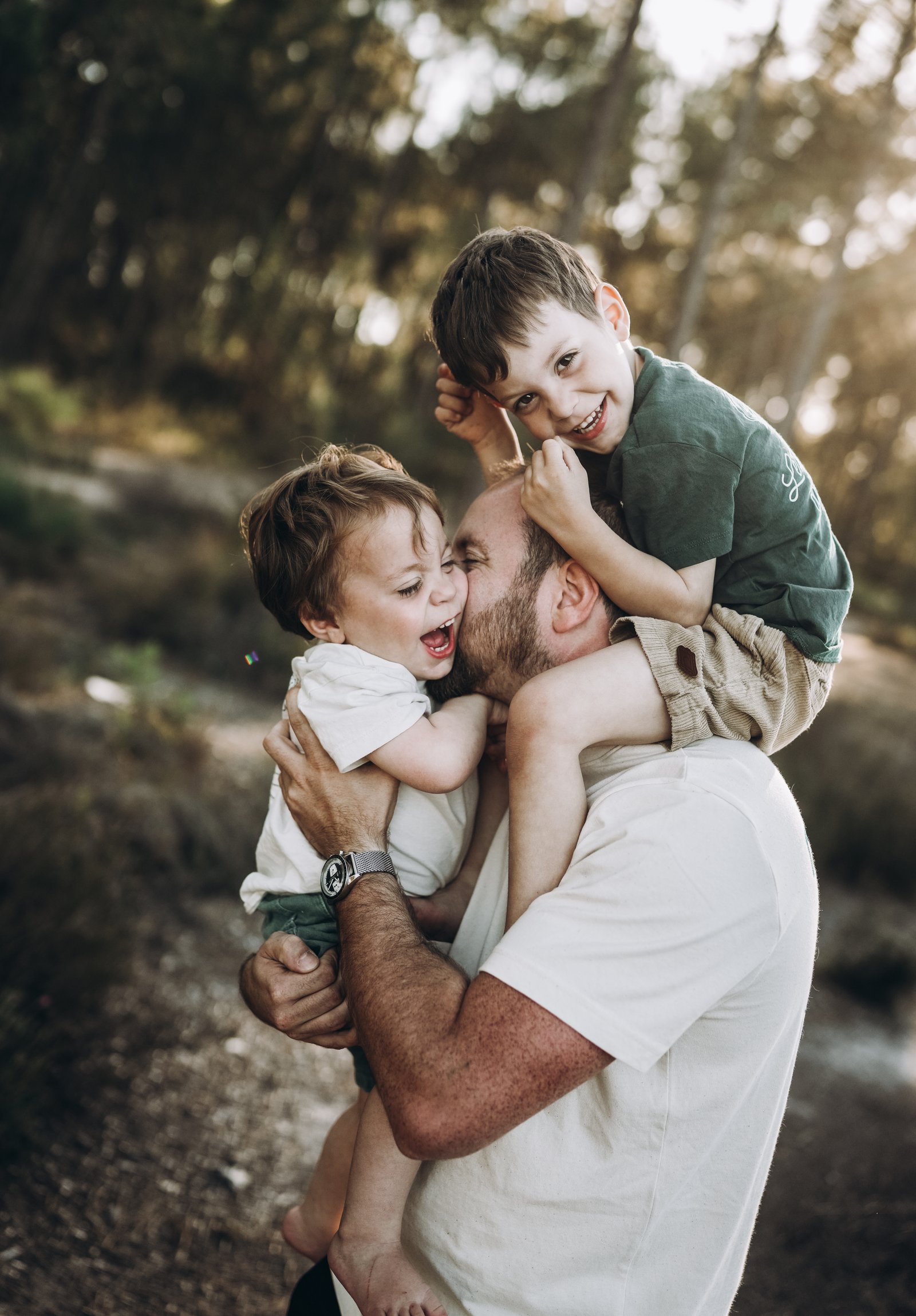 Famille paysage
